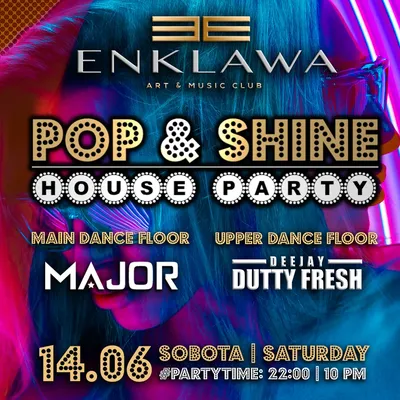 POP & SHINE | SOBOTA 14.06